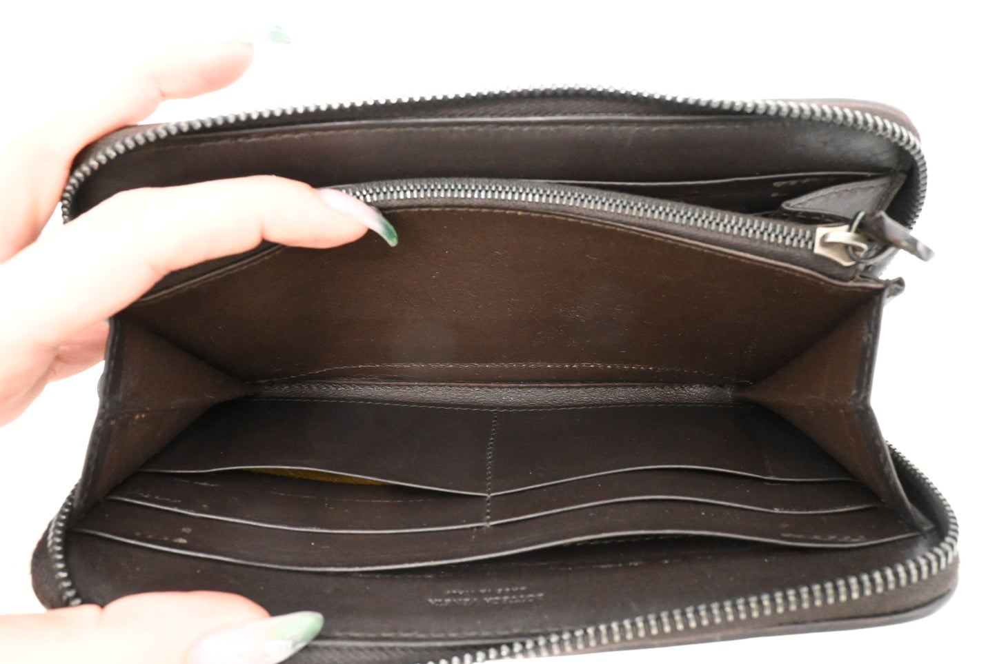 Bottega Veneta Zippy Wallet in Brown Intrecciato Leather