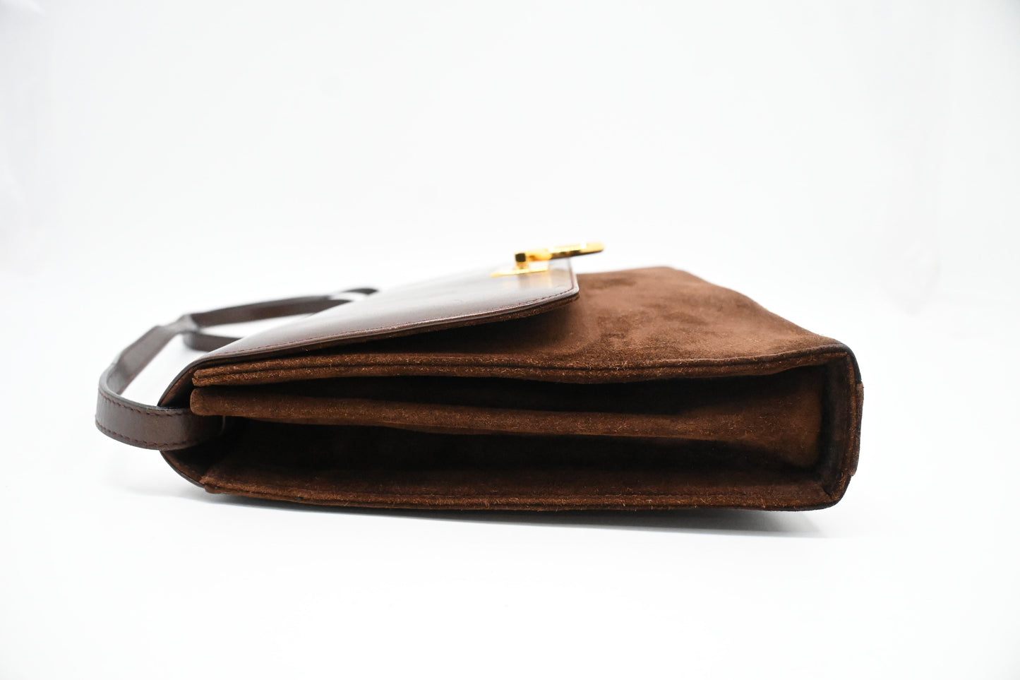Ferragamo Crossbody Bag in Brown Leather
