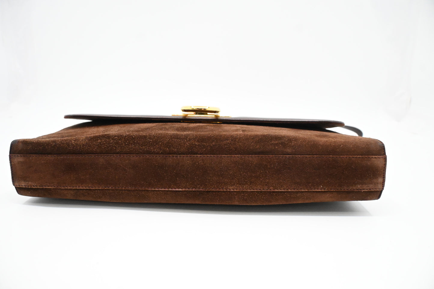 Ferragamo Crossbody Bag in Brown Leather