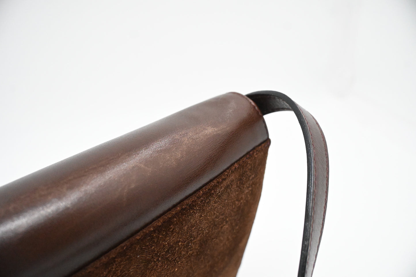 Ferragamo Crossbody Bag in Brown Leather