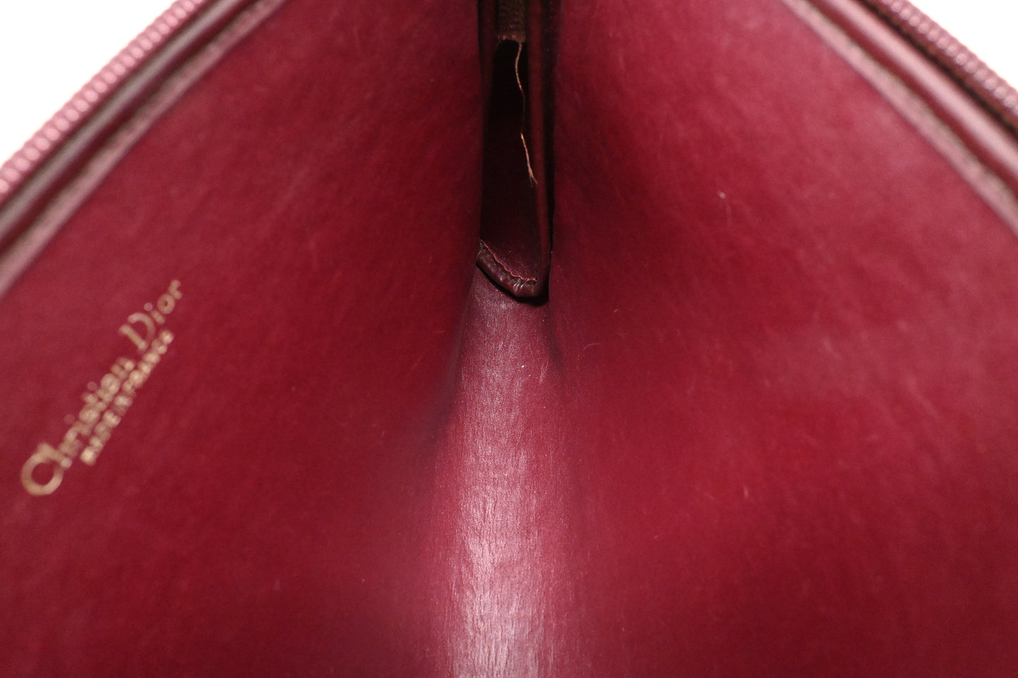 Dior Clutch in Red Oblique Canvas