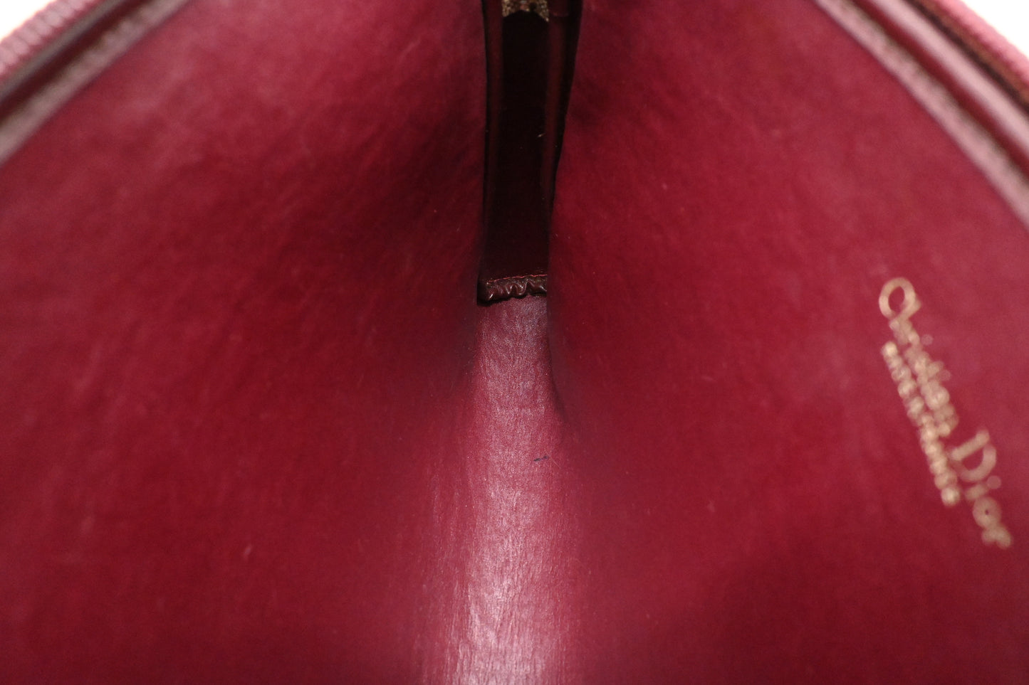 Dior Clutch in Red Oblique Canvas