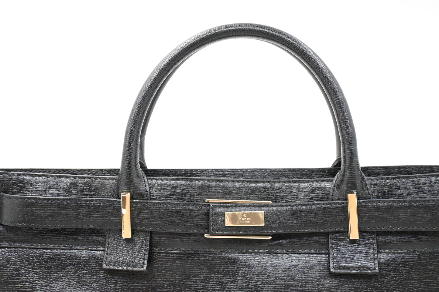 Gucci Handbag in Black Leather