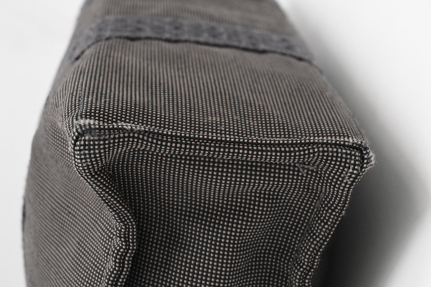 Hermes Herline Fourre-Tout GM in Grey Canvas