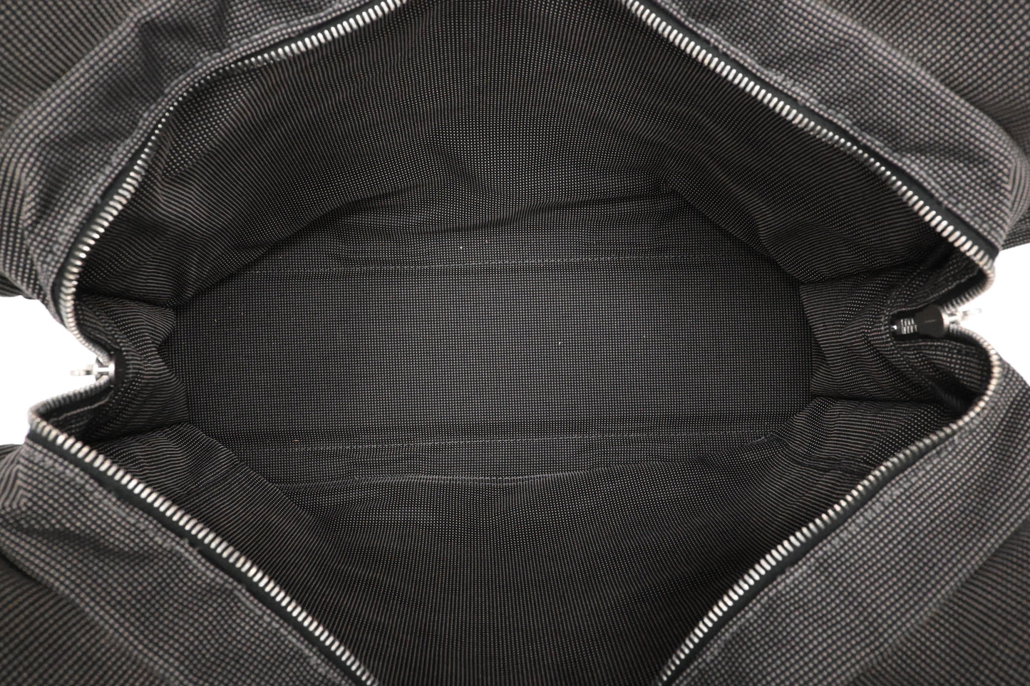 Hermes Herline Fourre-Tout GM in Grey Canvas