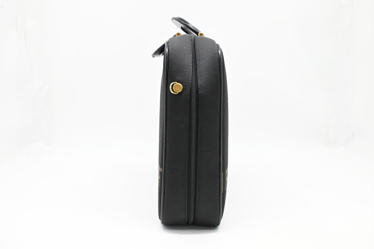 Fendi Business Bag in Black Canvas