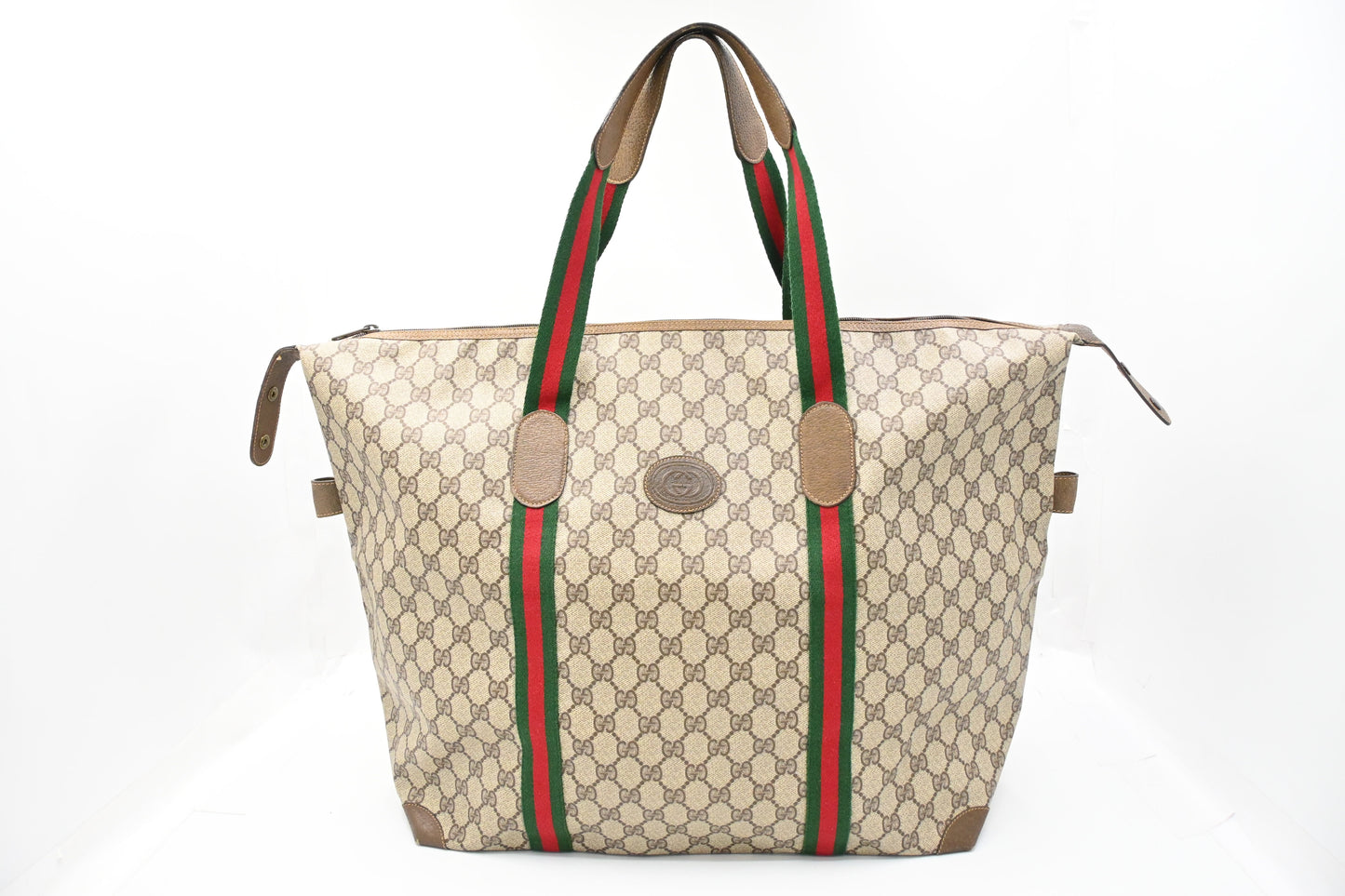 Gucci Travel Tote in GG Supreme Canvas
