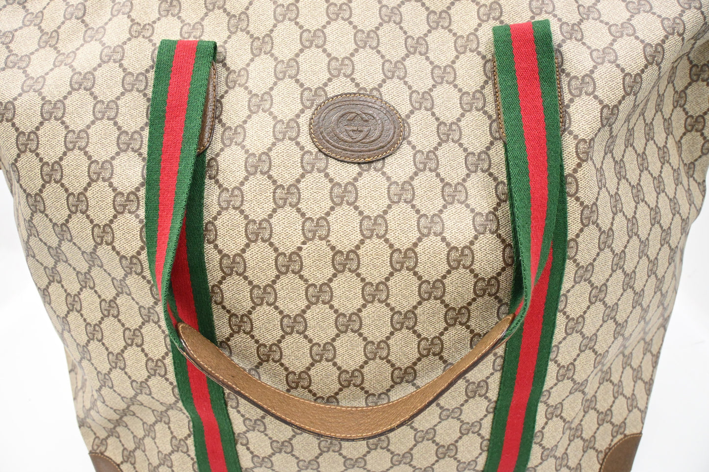 Gucci Travel Tote in GG Supreme Canvas