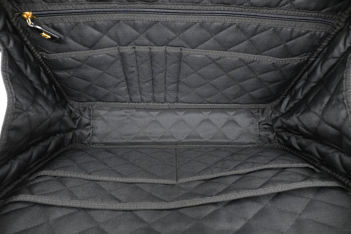 Fendi Business Bag in Black Canvas