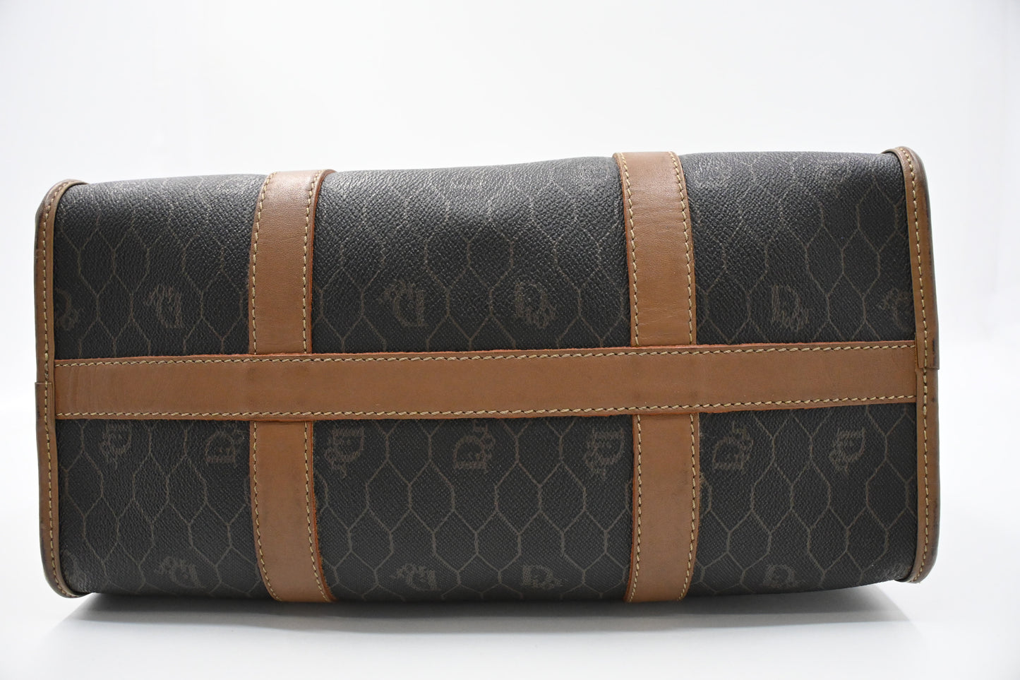 Dior Boston Bag in Honeycomb Canvas