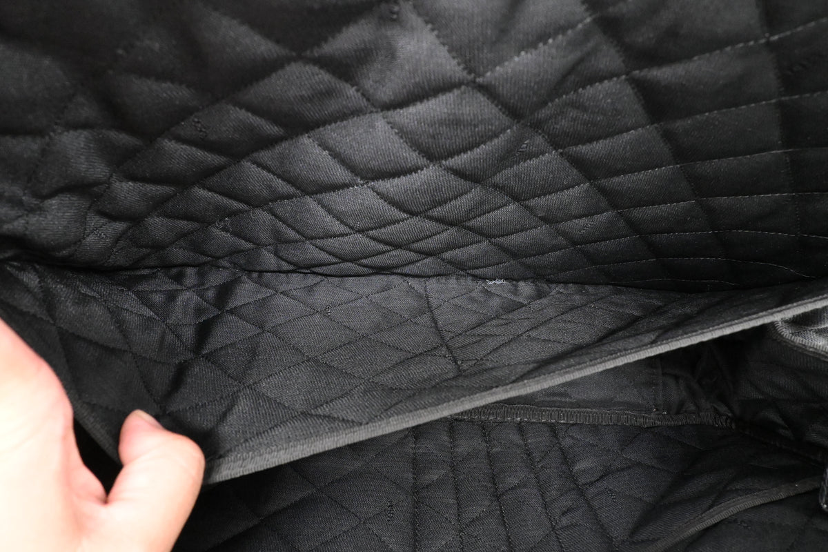 Fendi Business Bag in Black Canvas