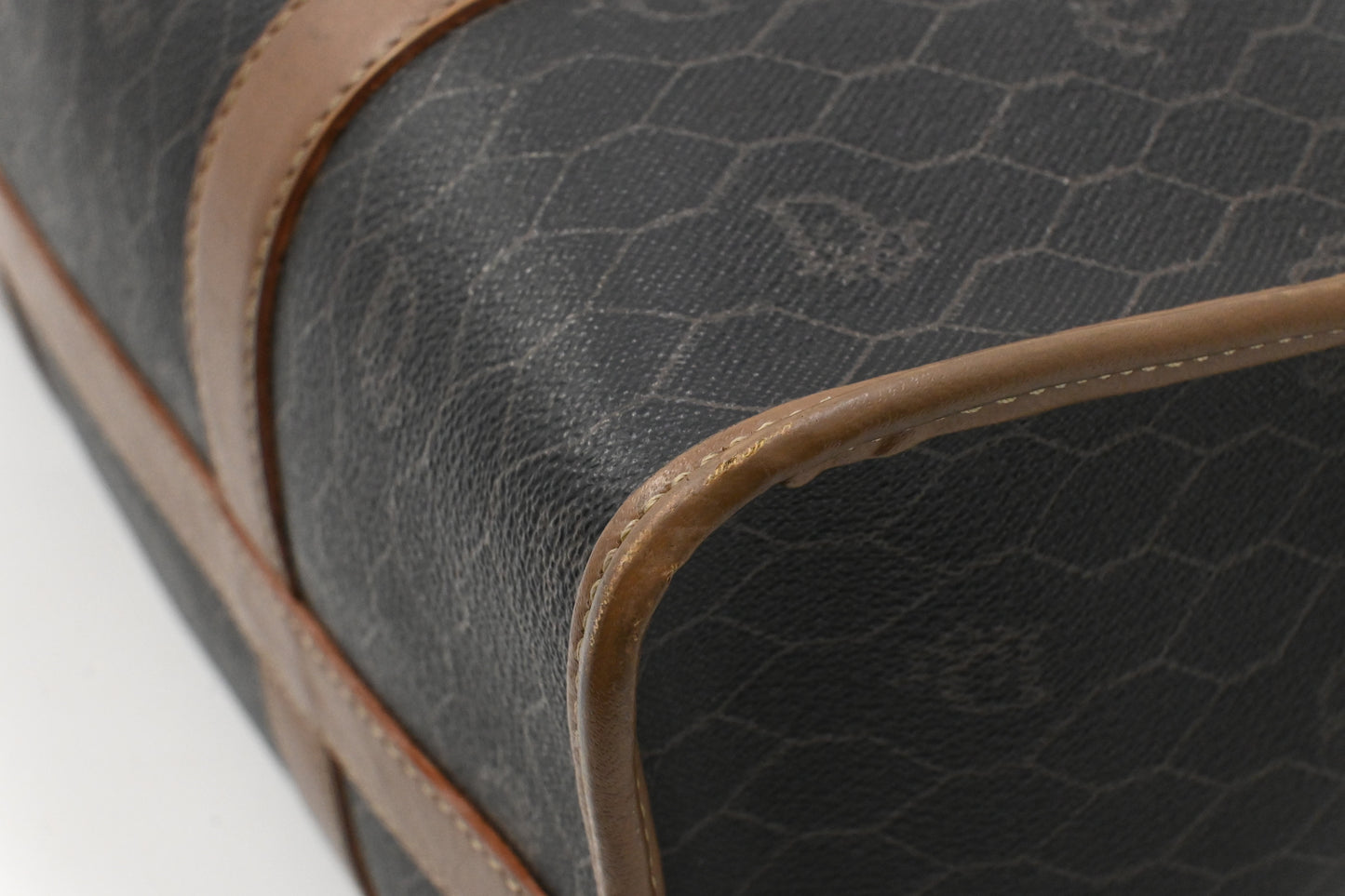 Dior Boston Bag in Honeycomb Canvas