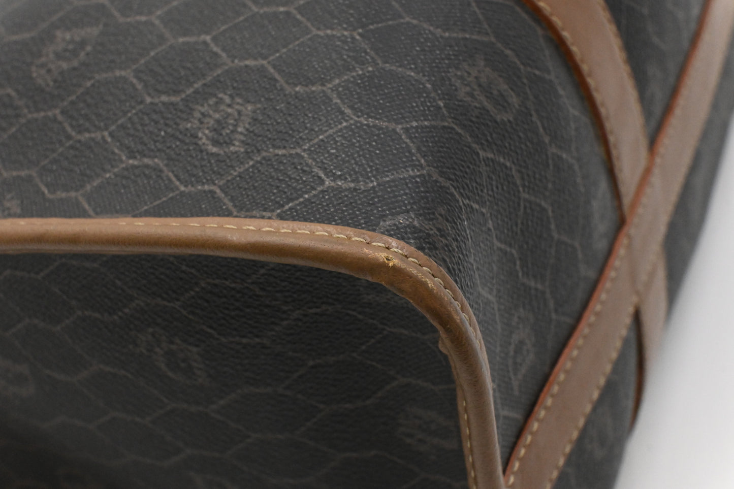 Dior Boston Bag in Honeycomb Canvas