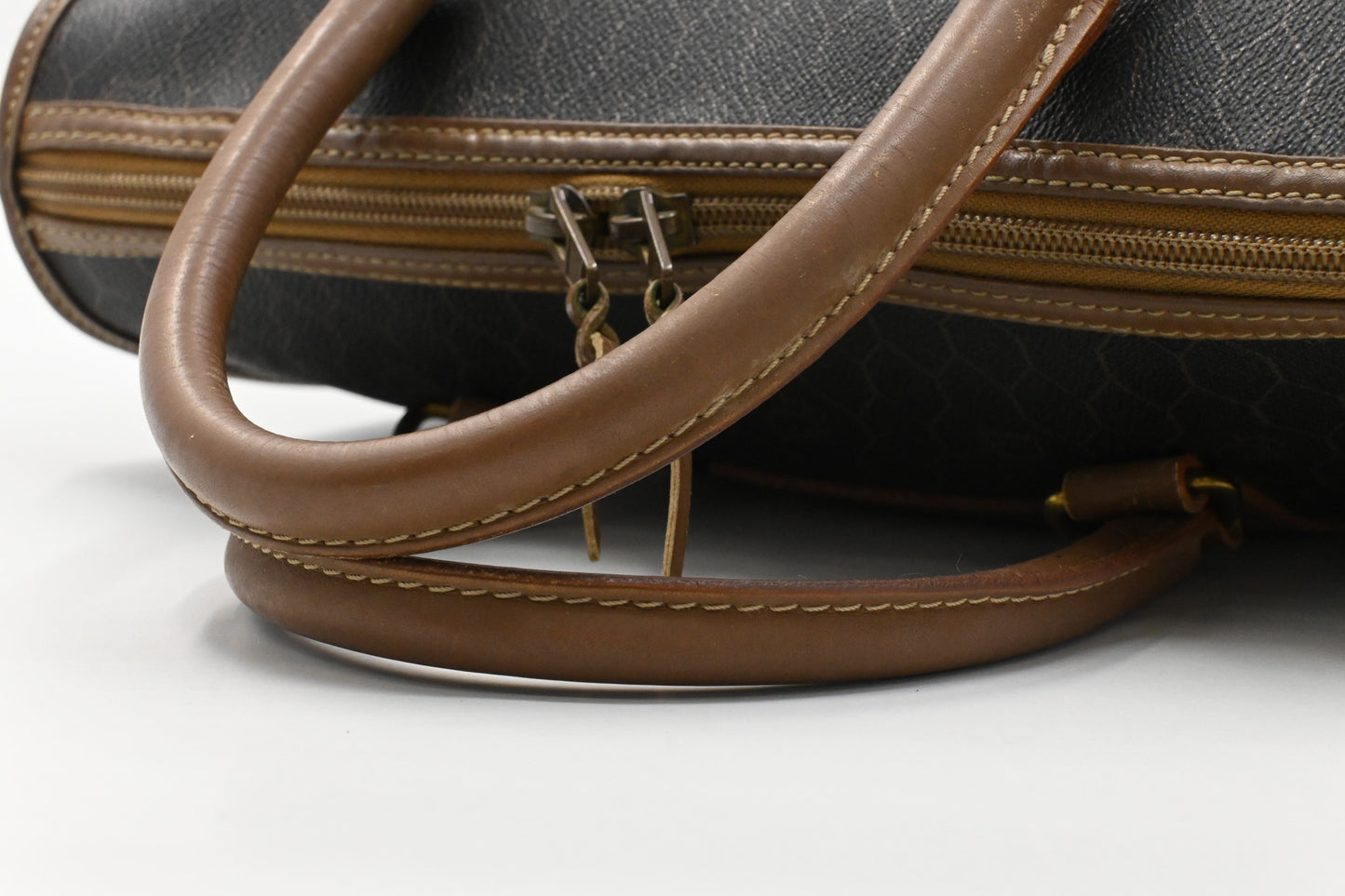 Dior Boston Bag in Honeycomb Canvas