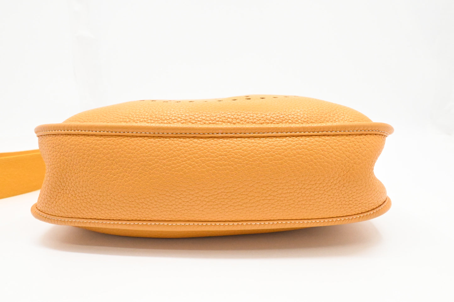 Hermes Evelyne PM in Yellow Leather