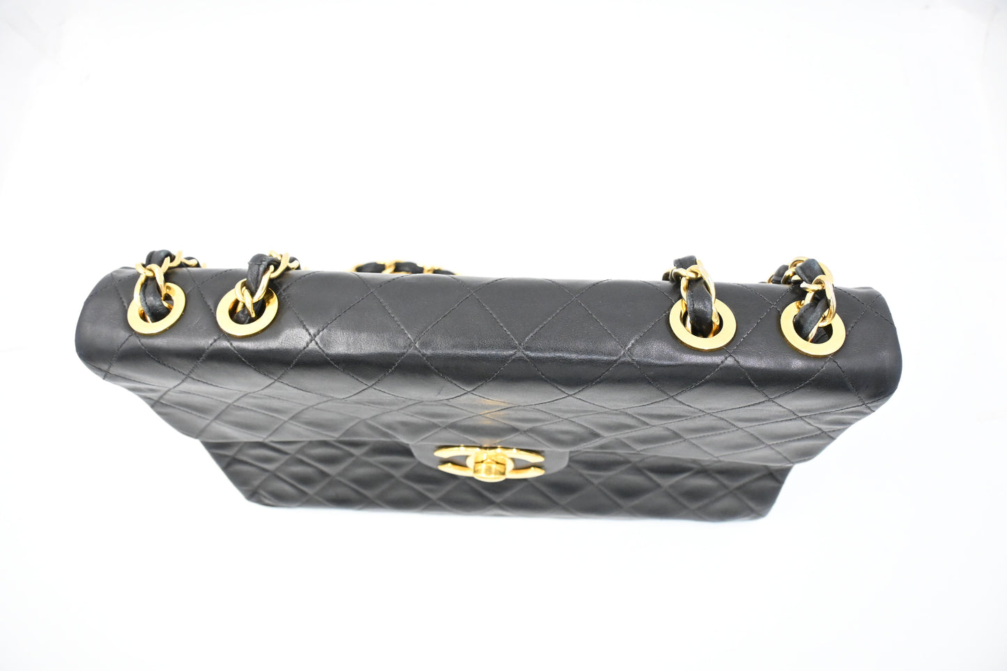 Chanel Maxi Flap in Black Mattelassé Leather