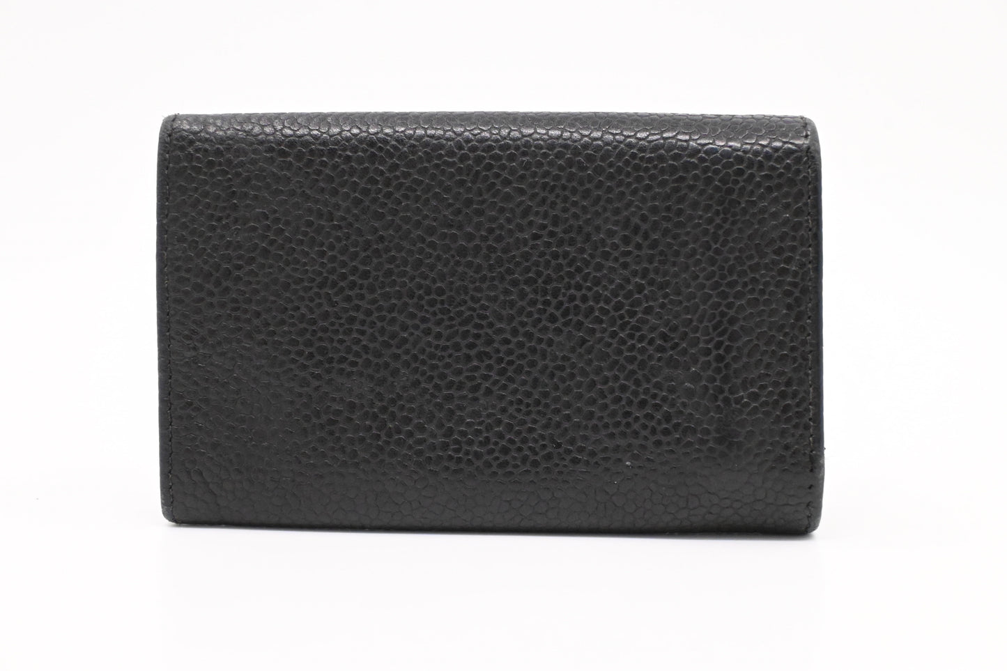 Chanel 6 Key Case in Black Caviar Leather