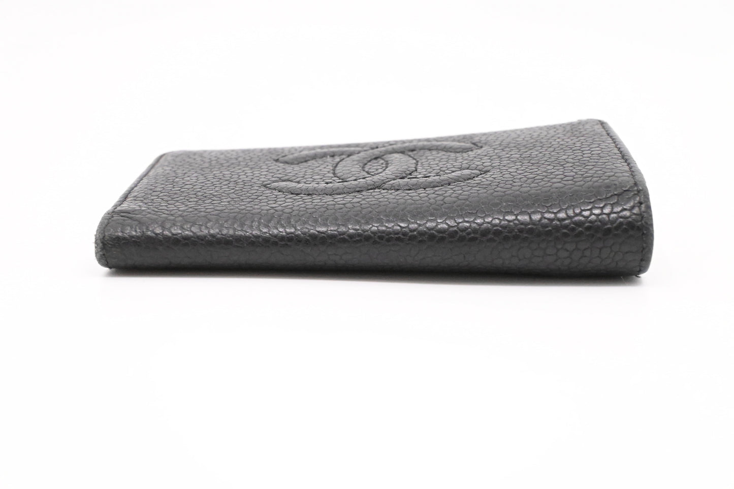 Chanel 6 Key Case in Black Caviar Leather