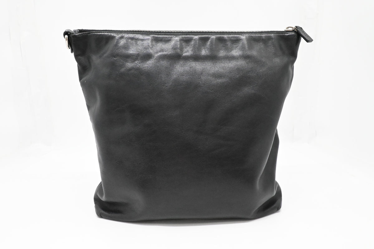 Bally Pouch in Black Leather
