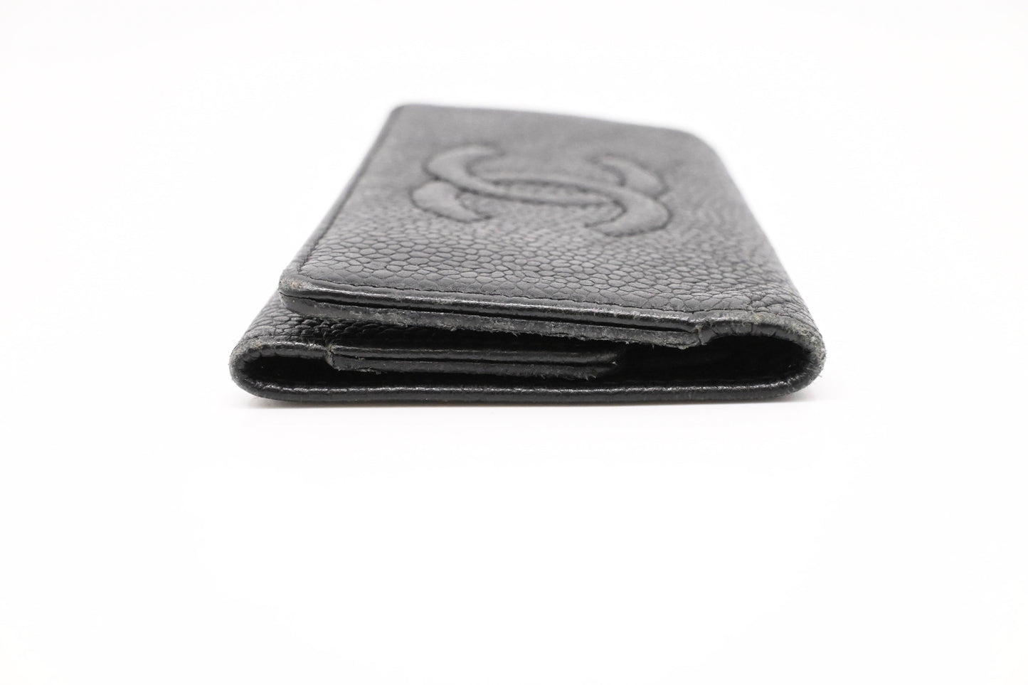 Chanel 6 Key Case in Black Caviar Leather