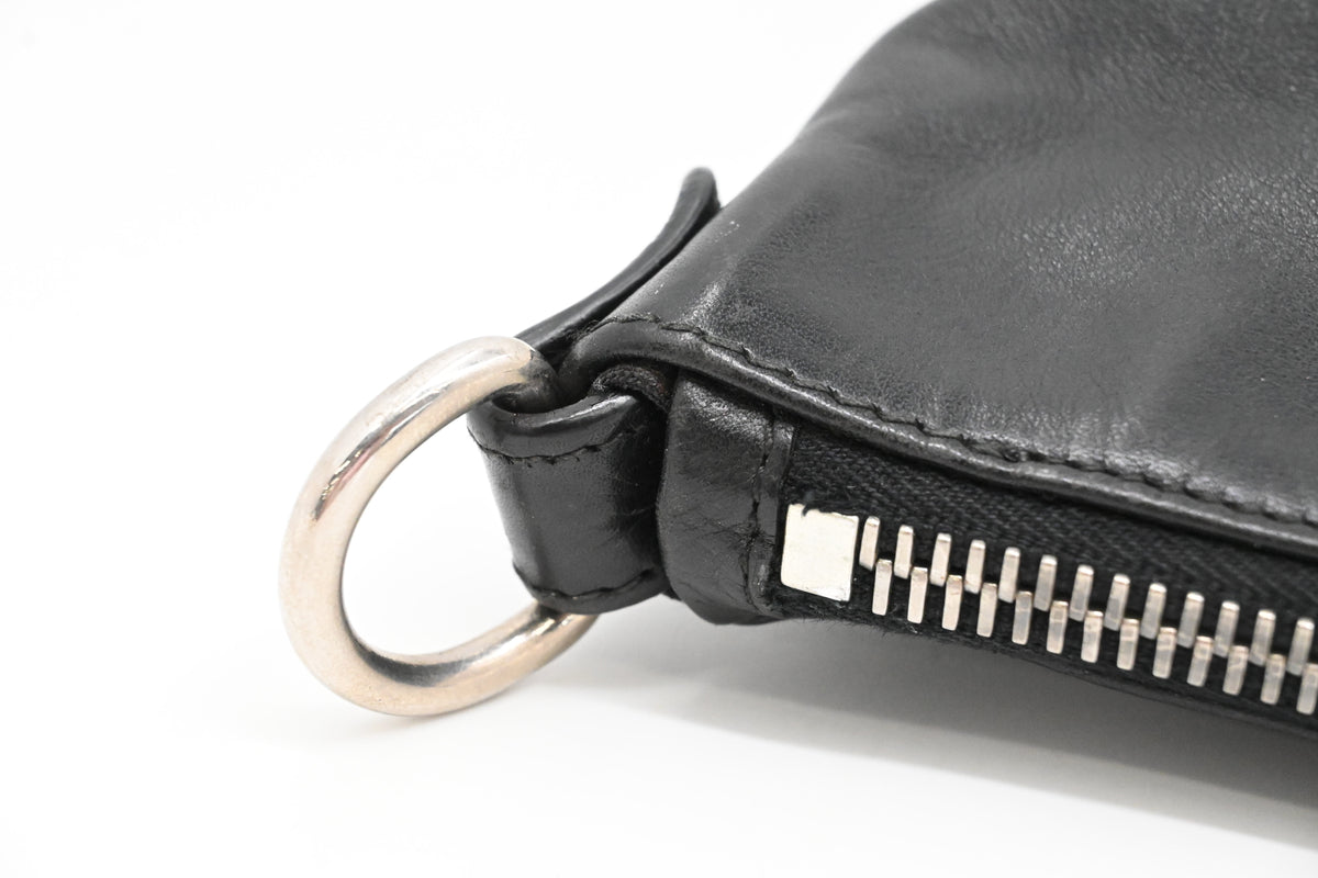 Bally Pouch in Black Leather