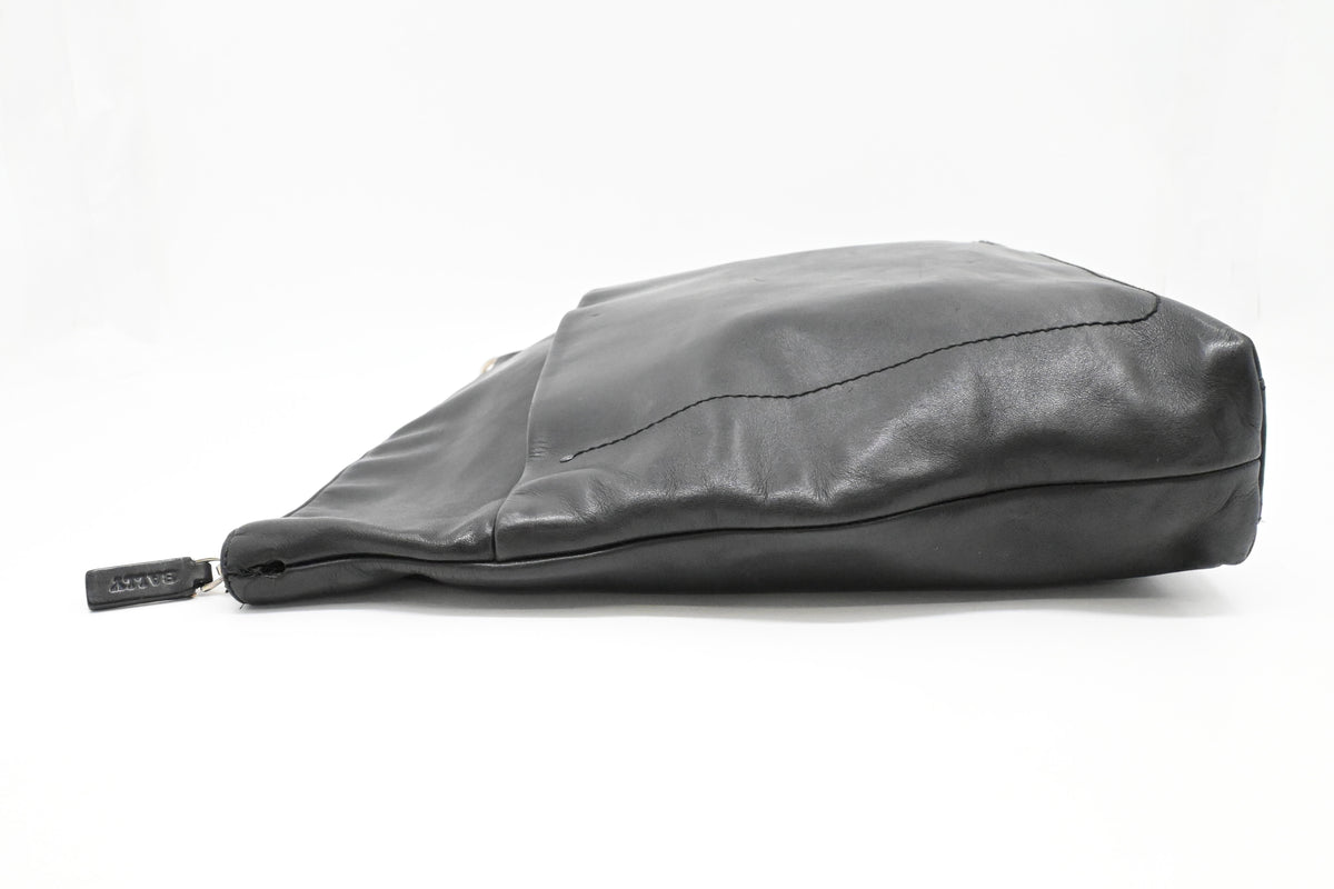 Bally Pouch in Black Leather