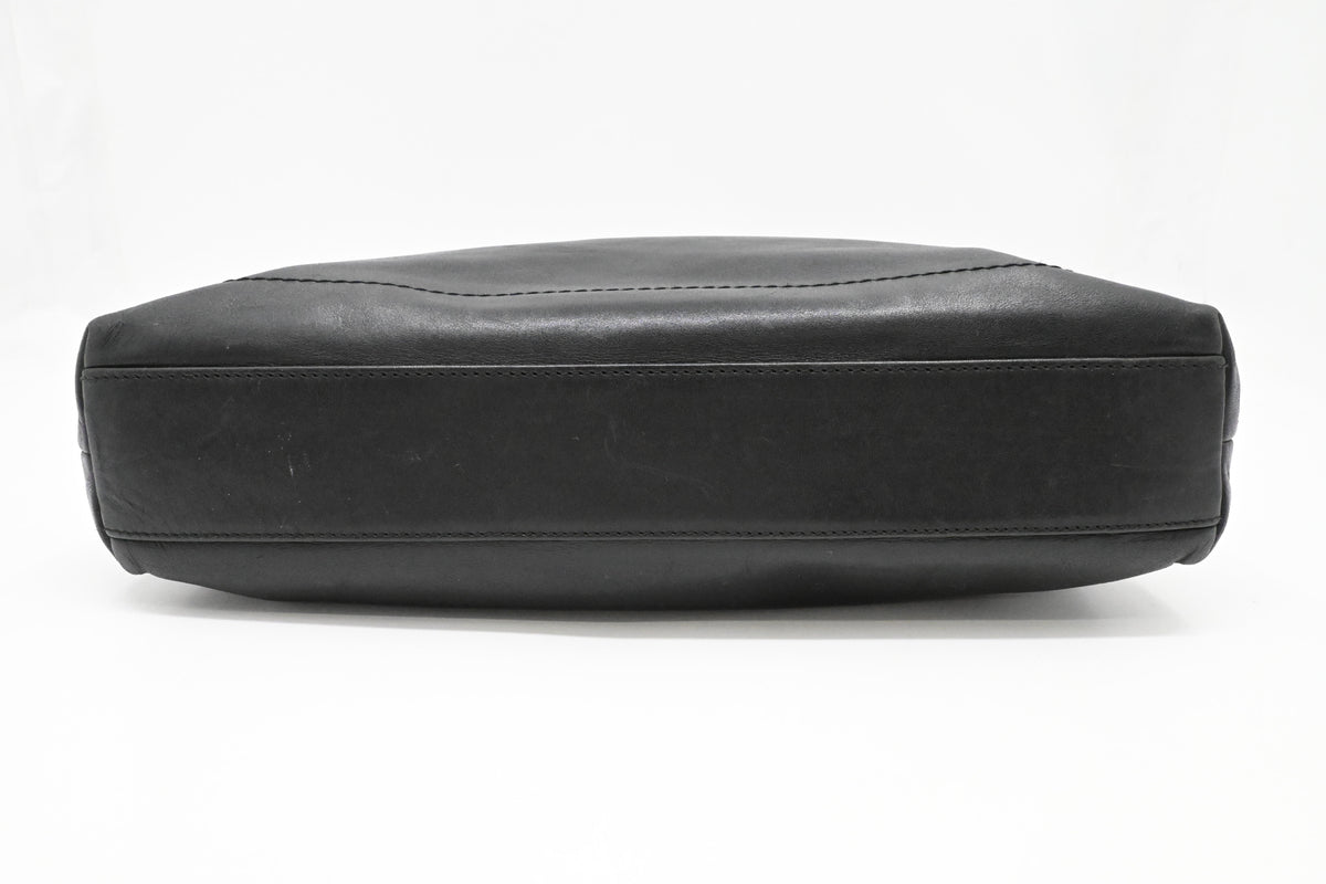Bally Pouch in Black Leather