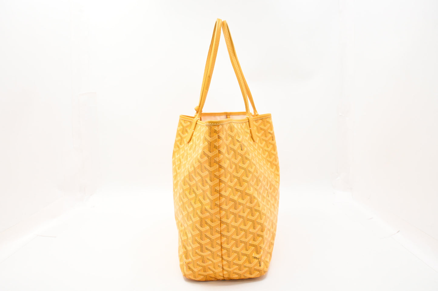 Goyard Saint Louis PM in Yellow Goyardine Canvas