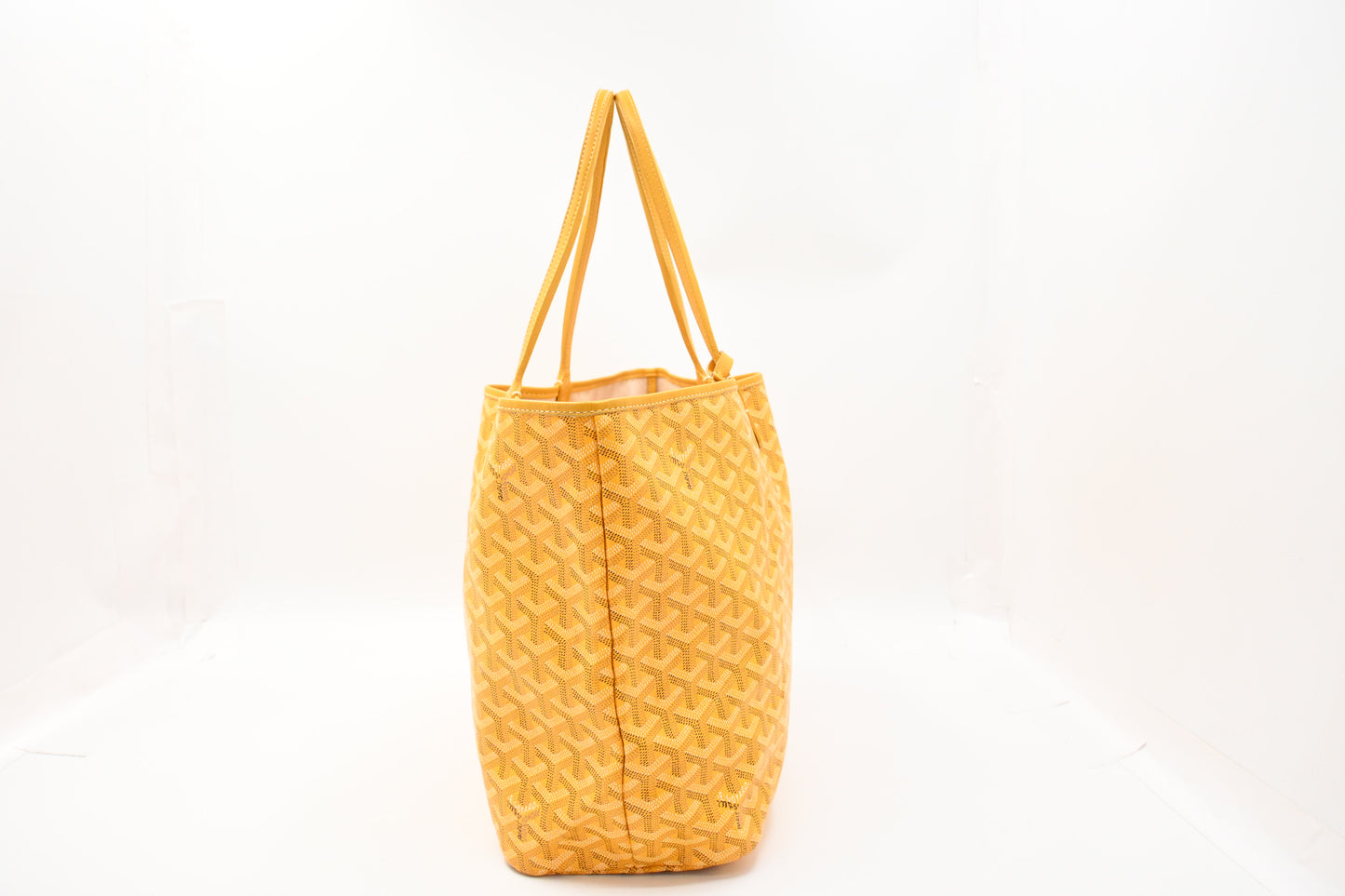 Goyard Saint Louis PM in Yellow Goyardine Canvas