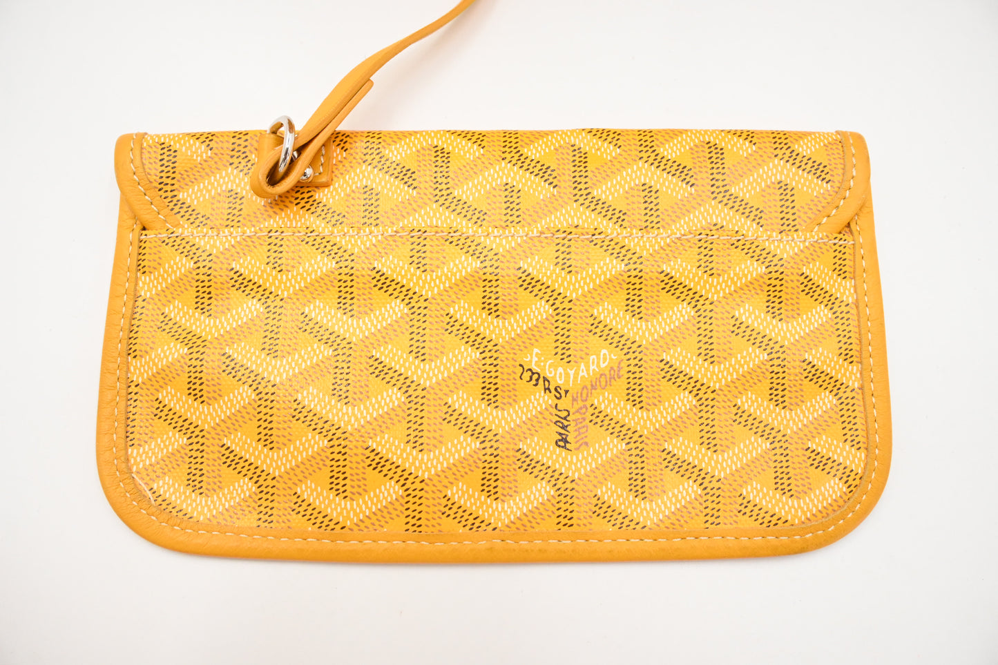 Goyard Saint Louis PM in Yellow Goyardine Canvas