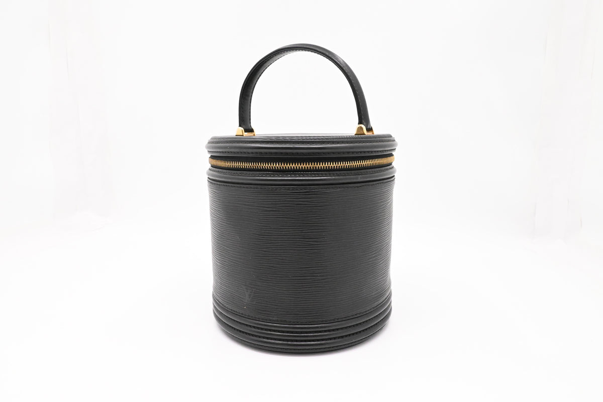 Louis Vuitton Cannes in Black Epi Leather