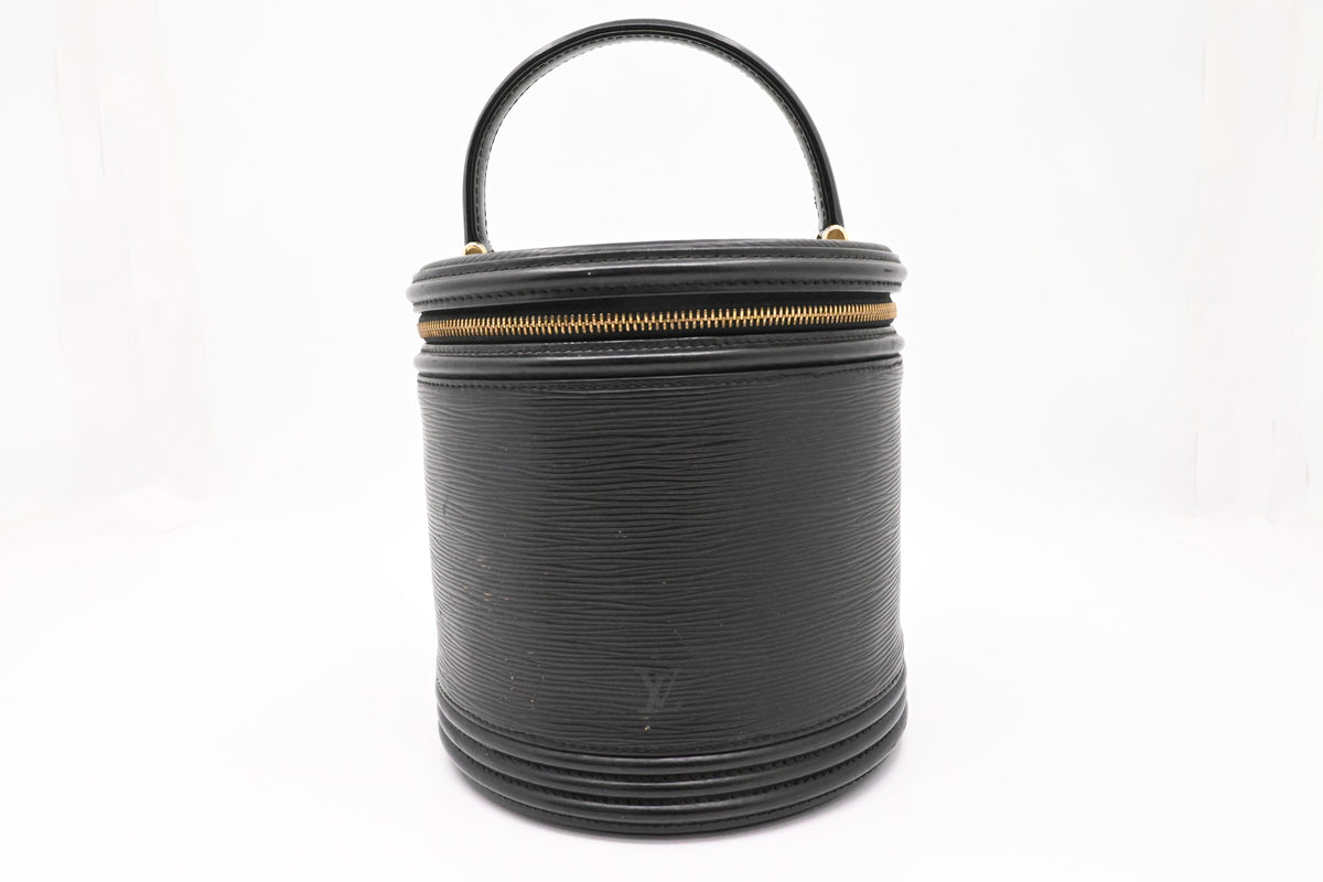 Louis Vuitton Cannes in Black Epi Leather