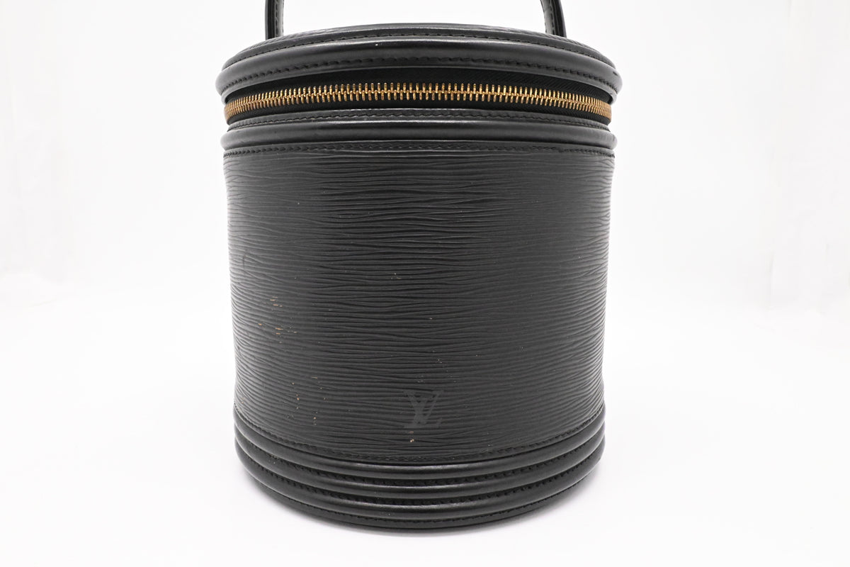Louis Vuitton Cannes in Black Epi Leather