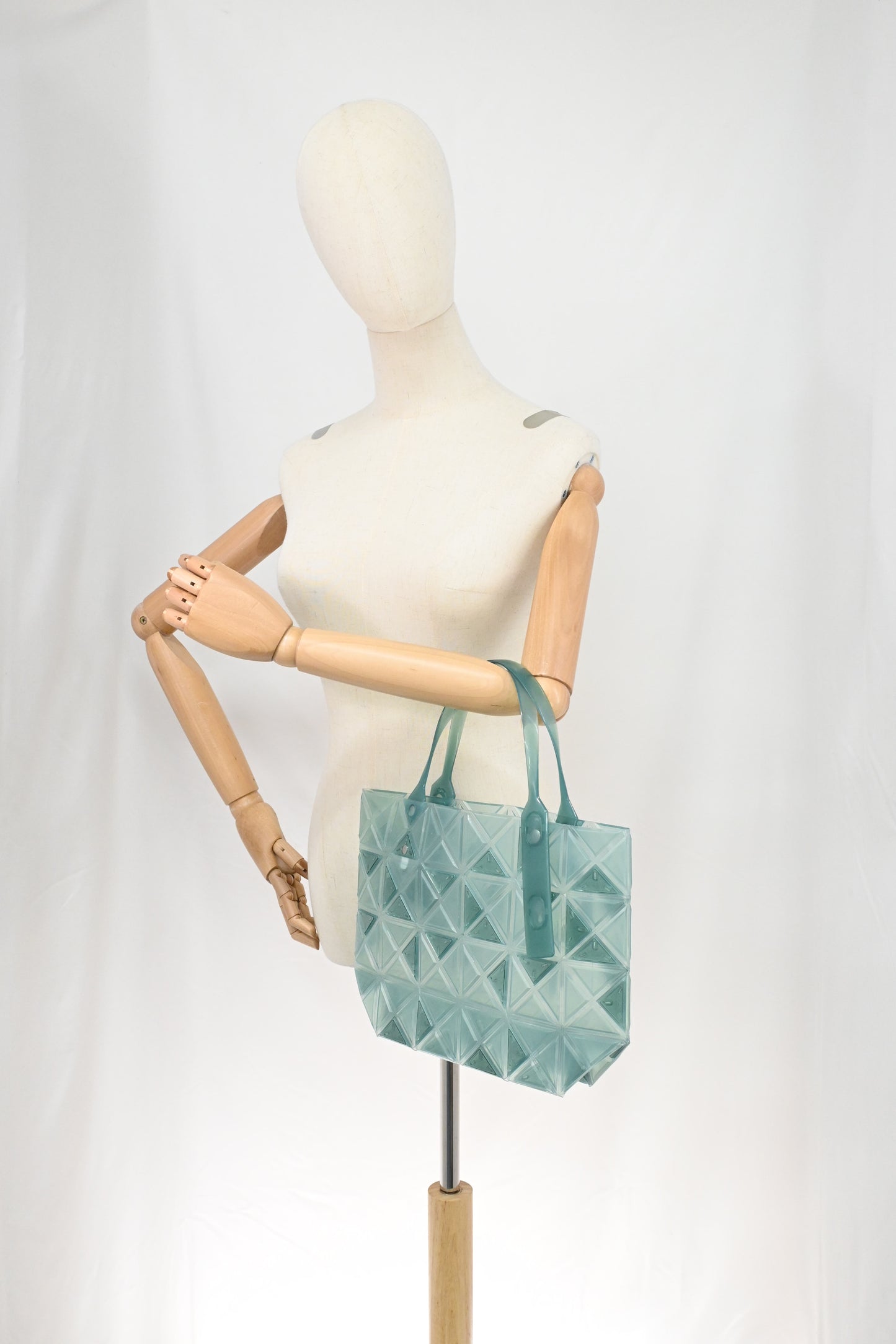 Issey Miyake Bao Bao Dazzle Tote in Blue
