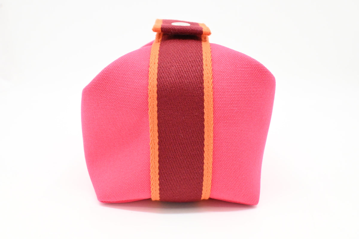 Hermes Bride a Brac Pouch in Pink Canvas