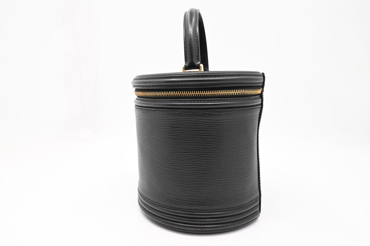 Louis Vuitton Cannes in Black Epi Leather