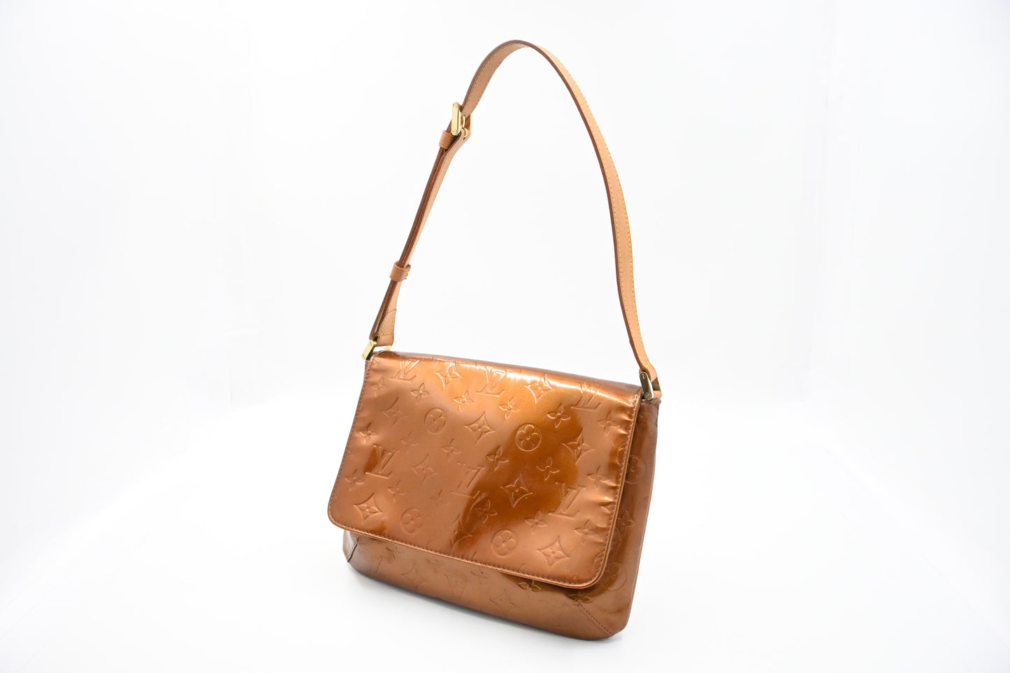 Louis Vuitton Thompson Street in Brown Vernis Leather