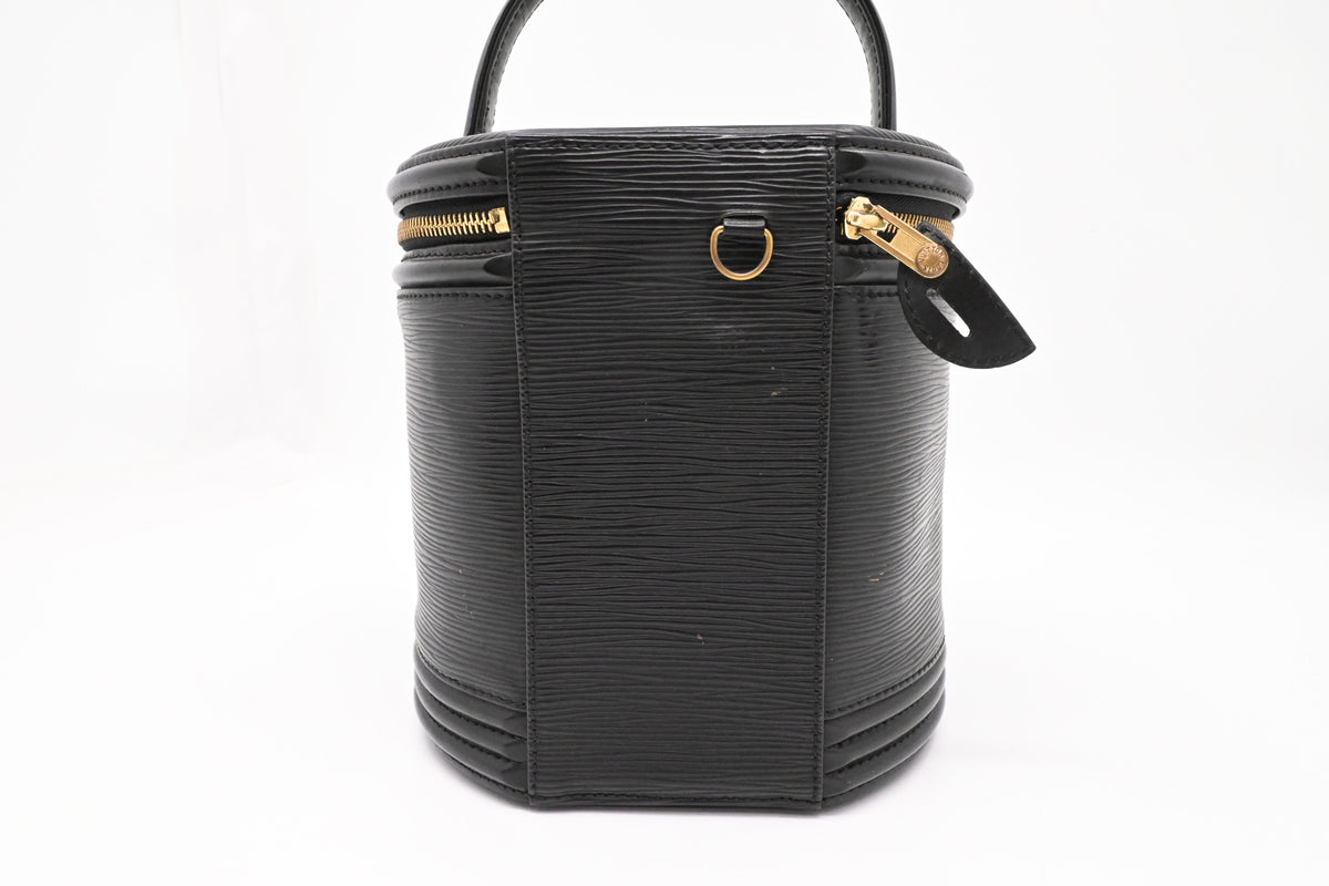 Louis Vuitton Cannes in Black Epi Leather