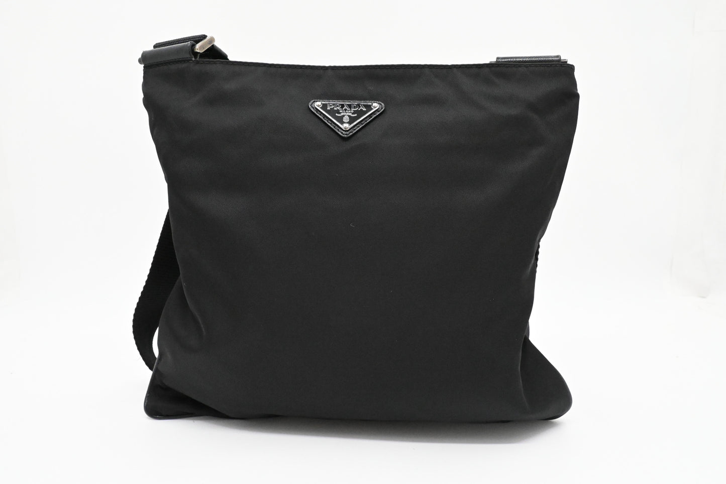 Prada Chimera Crossbody Bag in Black Nylon