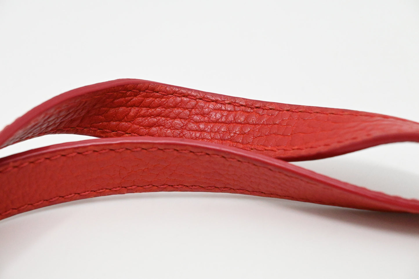 Chloe Lucy Shoulder Bag in Red Leather