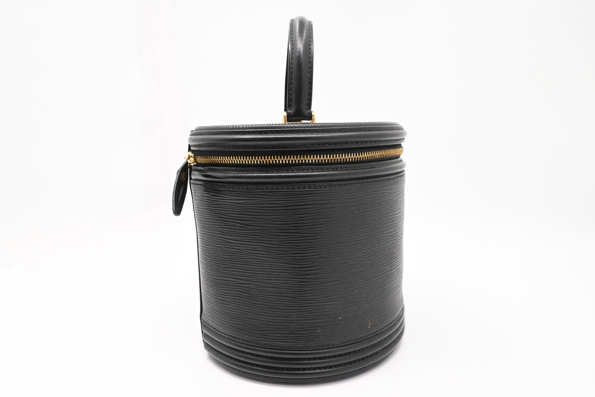 Louis Vuitton Cannes in Black Epi Leather