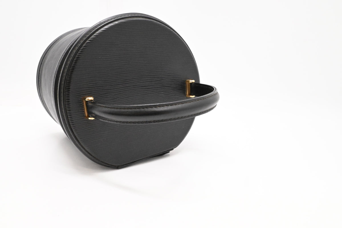 Louis Vuitton Cannes in Black Epi Leather