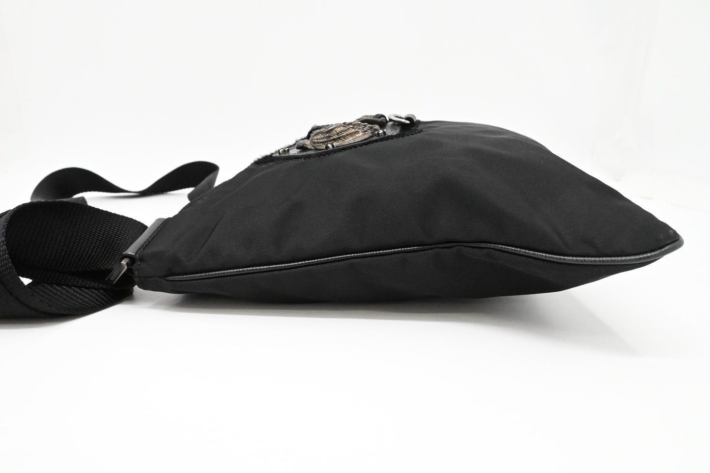 Prada Chimera Crossbody Bag in Black Nylon