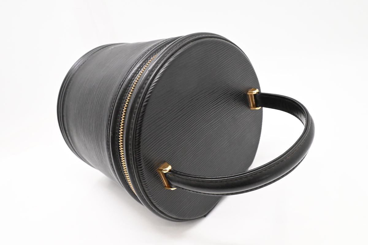 Louis Vuitton Cannes in Black Epi Leather