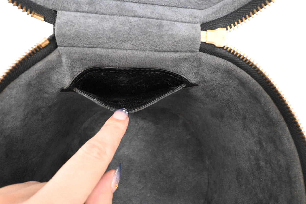 Louis Vuitton Cannes in Black Epi Leather
