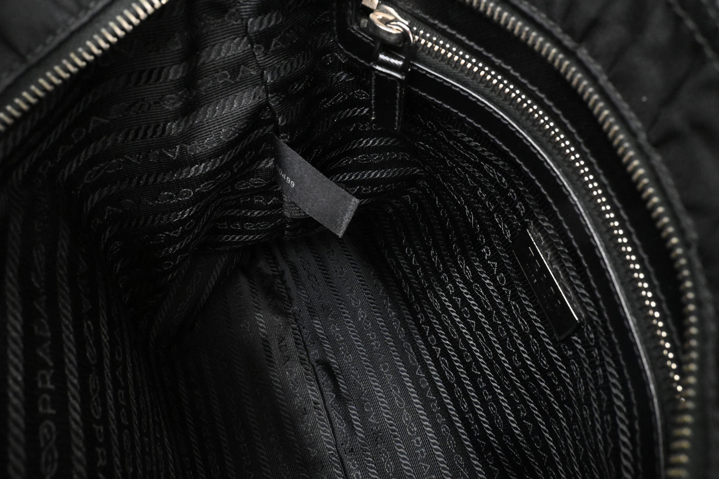 Prada Chimera Crossbody Bag in Black Nylon