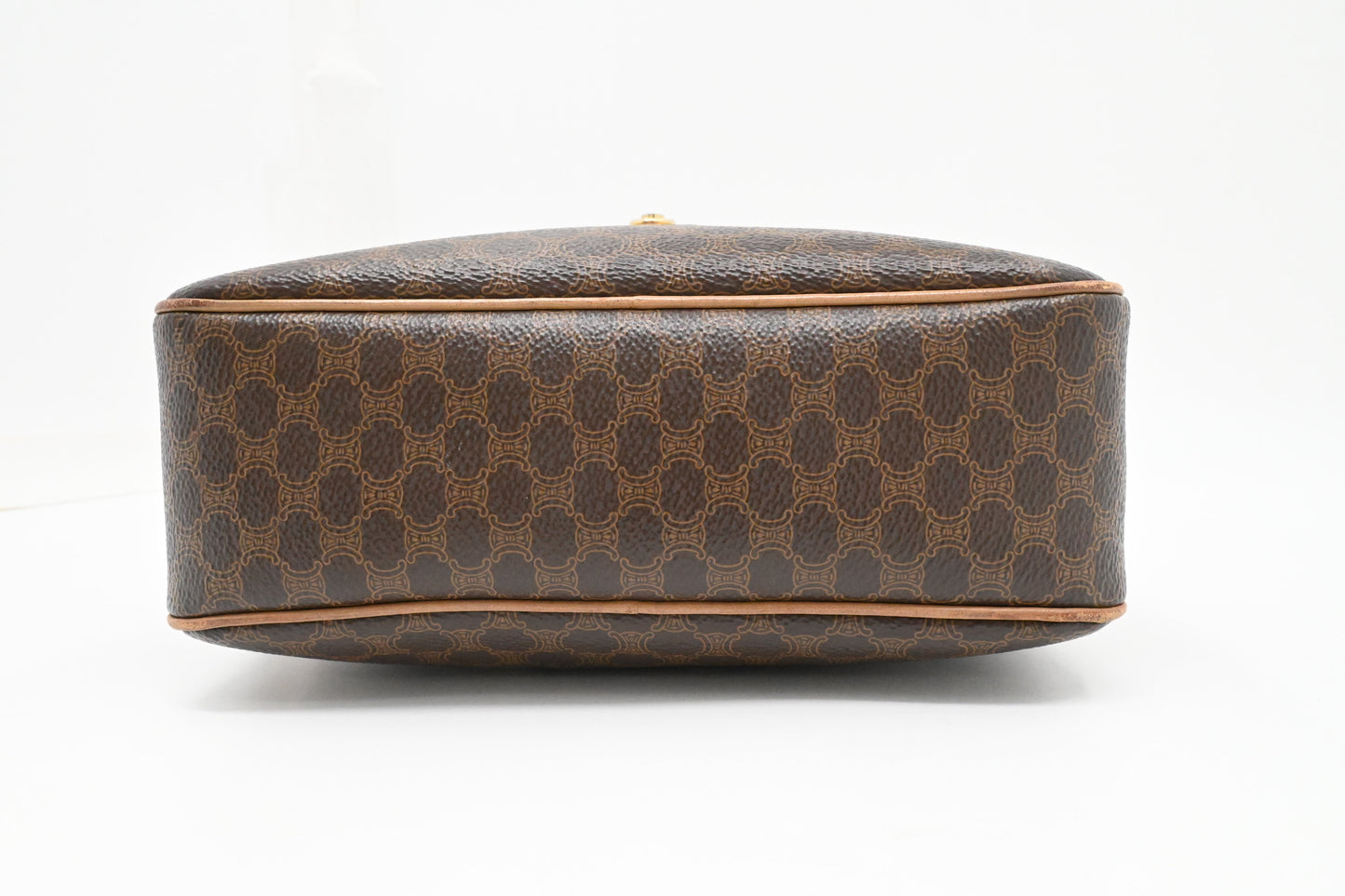 Celine Crossbody Bag in Brown Macadam Canvas