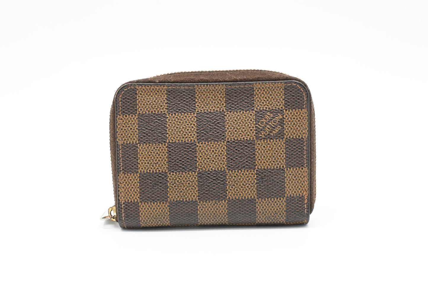 Louis Vuitton Compact Zippy in Damier Ebene Canvas