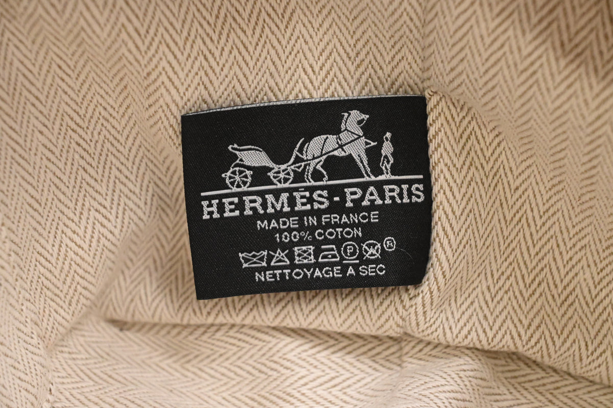 Hermes Bride a Brac Pouch in Pink Canvas