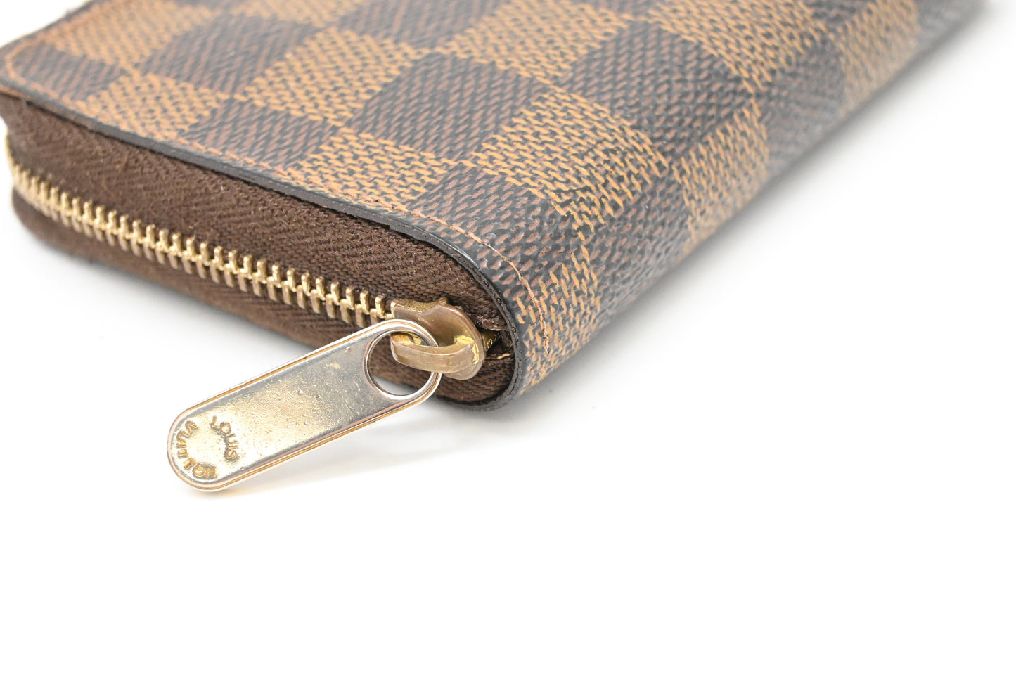 Louis Vuitton Compact Zippy in Damier Ebene Canvas